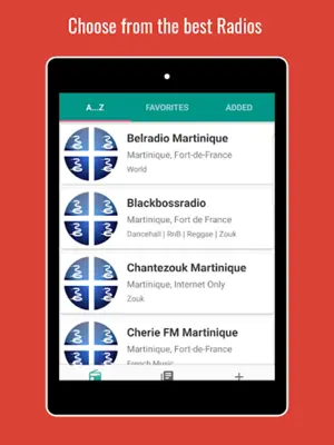 Martinique Radio android App screenshot 2