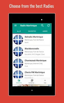 Martinique Radio android App screenshot 5